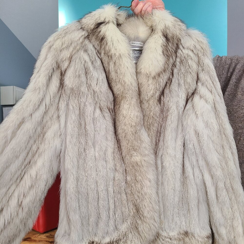 Blue Saga Fox Coat